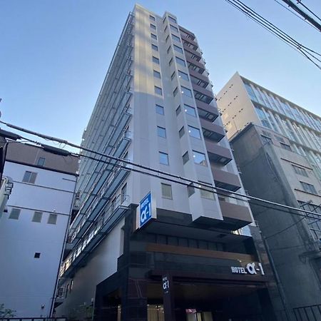 Hotel Alpha-One Kitashinsaibashi Osaka Exterior foto